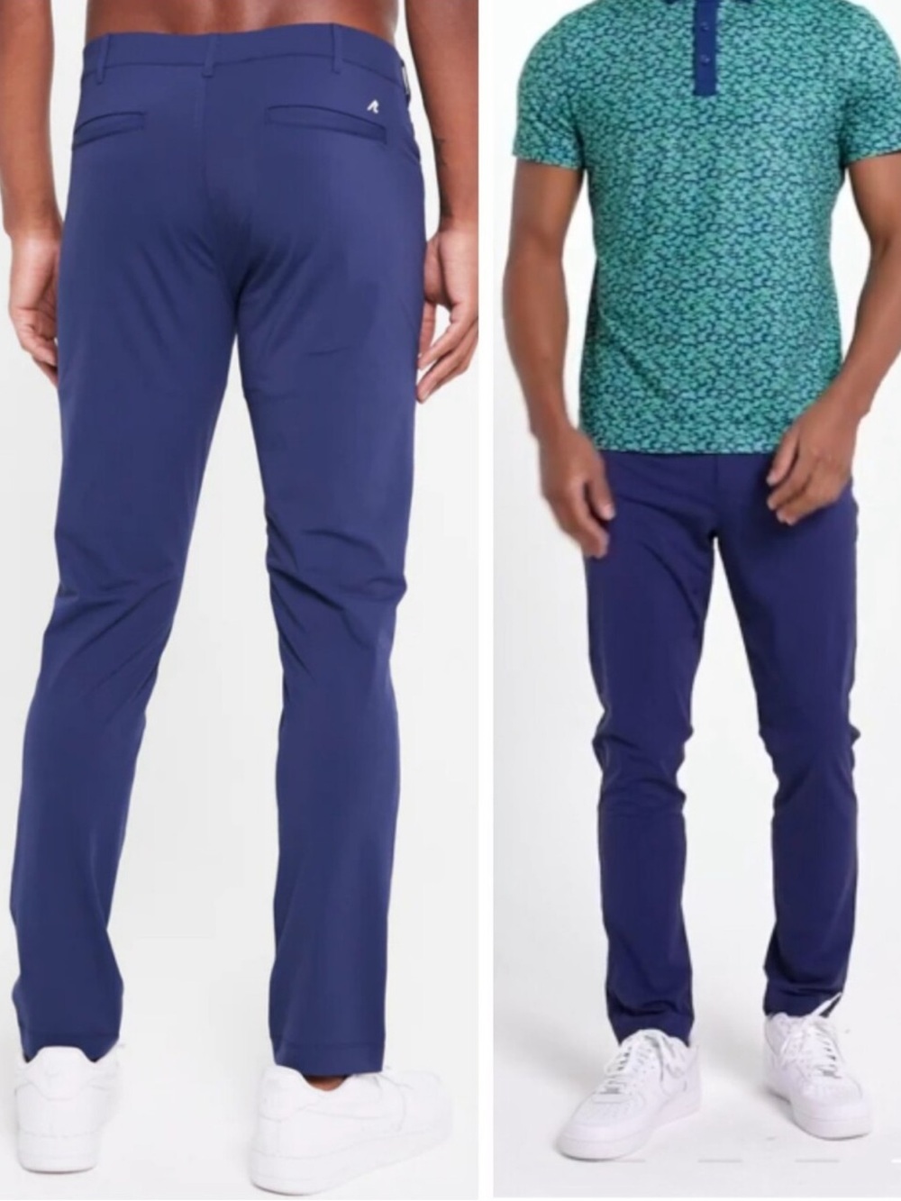 Redvanly Kent Pull-On Trouser Golf Pants in Navy Blue, Men's Small